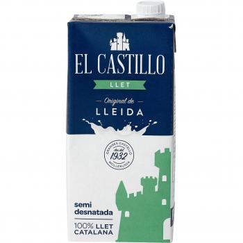 El Castillo - Leche Semidesnatada Brick, 1 L