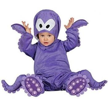 Disfraz de Pulpo Adorable para Bebé - Talla 6-12 Meses
