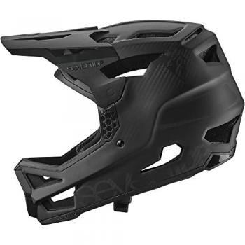 7Protection Project 23 Carbon Full Face MTB Cycling Helmet Black/Raw Carbon