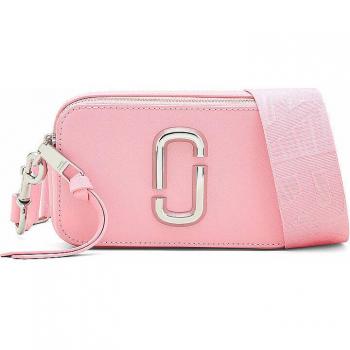 Marc Jacobs Pink Saffiano Leather Crossbody Bag - The Snapshot, One Size