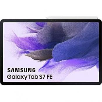 Samsung - Tablet Galaxy Tab S7 FE de 12,4 Pulgadas con Wi-Fi y Sistema Operativo Android Plata ES version