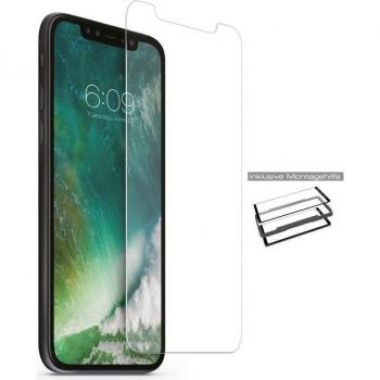 Protector de Pantalla Nevox NEVOGLASS para iPhone 13 Pro Max y 14 Plus - Antirrayaduras, a Prueba de Esquirlas, Transparente con Aplicación Fácil