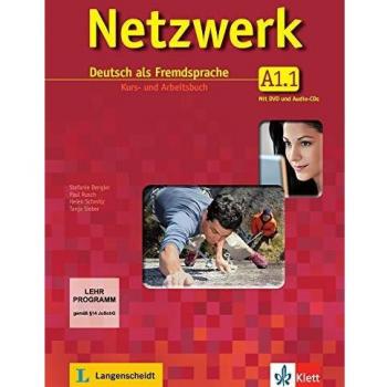 Netzwerk a1, libro del alumno y libro de ejercicios, parte 1 + cd + dvd: Kurs- und Arbeitsbuch A1 - Teil 1 mit 2 Audio-CDs und