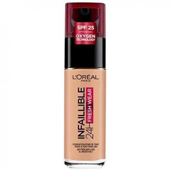 L'Oréal Paris Infaillible 32H Fresh Wear Foundation SPF25 with Vitamin C 30mL #235 Miel