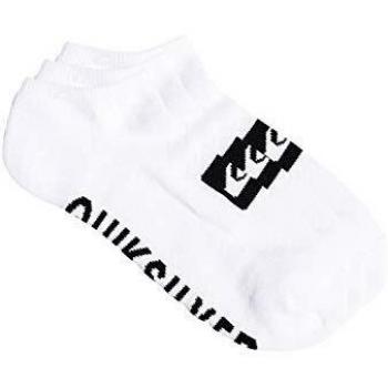 Quiksilver Paquete de 3 Calcetines, Blanco, Talla única para Hombre