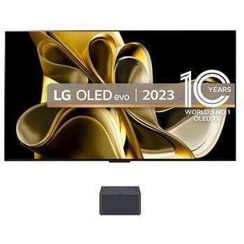 Televisor LG OLED evo 77 (195 cm) 4K Smart TV Inalámbrico con soporte incluido - Modelo OLED77M49LA