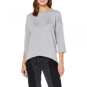 Vero Moda Vmmalena 3/4 Blouse Exp Noos suéter, Gris