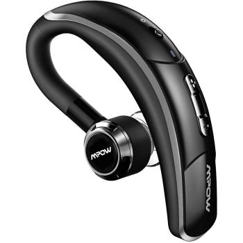 Mpow Auricular Bluetooth [negocios estilo] auriculares inalámbricos auricular Bluetooth manos libres con voz clara captura tecnología Bluetooth auriculares para iPhone Samsung Huawei HTC, etc.