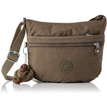 Kipling Arto S, Bolso Bandolera para Mujer, Marrón