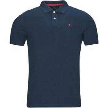 Polo Slim Fit Logo de Hackett en color azul marino con manga corta para hombre