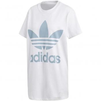 Adidas Women's Big Trefoil White T-Shirt Size 2XL