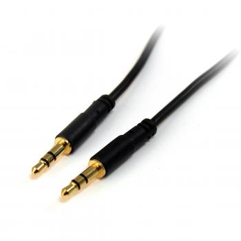 StarTech.com MU3MMS - Cable audio estéreo con conector Jack