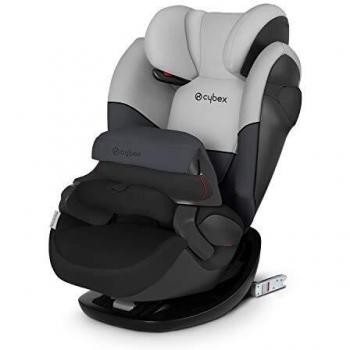 Cybex Silver Pallas M-Fix 519001099 Silla de Coche Grupo 1/2/3, 2 en 1 para Niños, para Coches con y sin Isofix, Colección Color 2021, Gris
