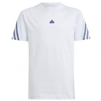 Camiseta Unisex de Niños adidas Future Icons 3 Bandas - Rosa - Talla 152