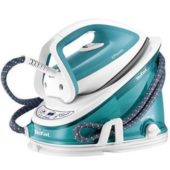 Tefal Effectis Plus - Centro de planchado, autonomía ilimitada, 5 bares de presión, golpe de vapor 240 g/min, suela Durilium, función autolimpieza y antical, función Eco