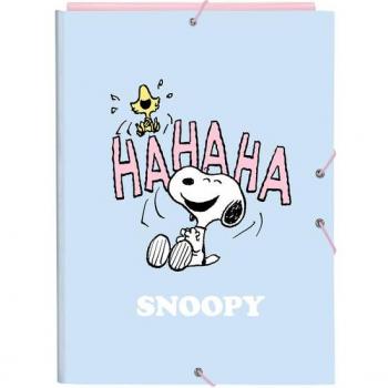 Carpeta Folio de 3 Solapas con Diseño de Snoopy Imagine - Safta