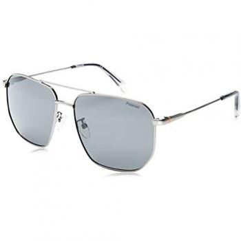 Gafas de Sol Polaroid Hombre Metal Grises Polarizadas con Protección UV PLD-4141-G-S-X-KJ1F9M9