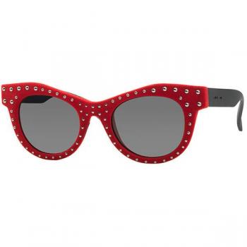 Italia Independent II 0096VR 053.B78 Women's Sunglasses Red Size 51
