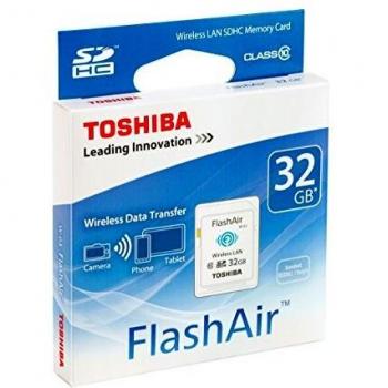 Toshiba FlashAir W-03 - Tarjeta de Memoria SDHC DE 32 GB