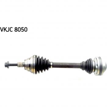 Eje motriz y árbol de transmisión SKF VKJC 8050, compatible con vehículos específicos, fabricado en acero de alta calidad, diseñado para una transmisión eficiente de potencia, resistencia a la corrosión y desgaste, fácil instalación