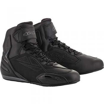Alpinestars Faster-3 Drystar Motorcycle Shoes - Black/Gray