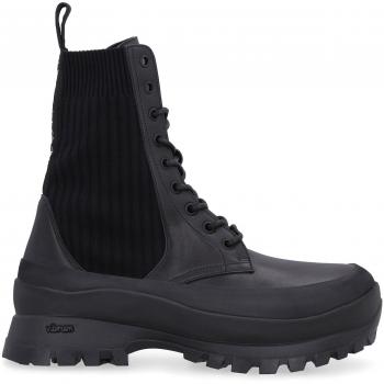 Stella McCartney Women's Trace Chelsea Combat Boots - Black, Size 40 (10 US), Color 1000, Style Code 810110E00058