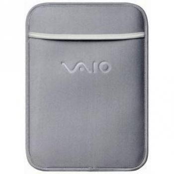 Sony VGPCPW1/S.AE - Funda blanda para portátil de 10.1 pulgadas, color plateado