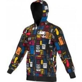 adidas Multicolor Fzh - Sudadera para hombre, color negro, talla XL