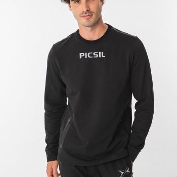 Sudadera Picsil Core Hombre PicSil Sport - Sudadera de hombre, diseño moderno, fabricada con materiales técnicos, transpirable y ligera, ideal para entrenamiento y uso diario