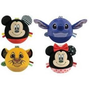 Peluche Blandito Suaves amigos Disney 40.2x21.3x31.6 cm - Modelos surtidos, Juguete colgante pelotas Disney, Pelota blanda Disney Suaves amigos animales Clementoni