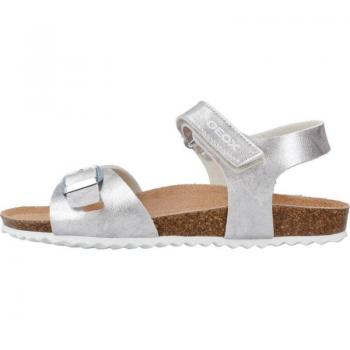 Sandalias de Niña Marca Geox Modelo J Adriel Girl C Color Plata