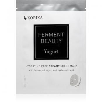 FermentBeauty Hydrating Face Sheet Mask with Fermented Yogurt and Hyaluronic Acid