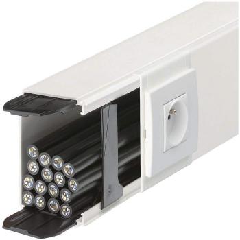 Hager Sistemas LF1001009010 Minicanal LF, En PVC, De 10x12 mm, Blanco Nieve