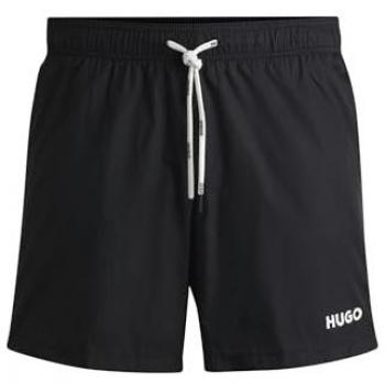 Bañador HUGO Haiti Negro para Hombre, Poliamida, Talla M, Rápido Secado con Logo