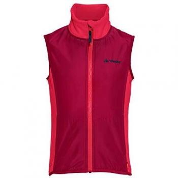 VAUDE Chaleco de forro polar para niños Racoon, Unisex niños, Chaqueta, 40642, rosa brillante, 98