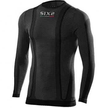 SIXS TS2W-CB-S Camiseta Ts2W, Negro, Talla S