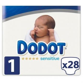 Pañales Dodot Sensitive Talla 1 (Caja de 88 uds.)
