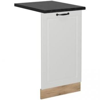 Panel Frontal para Lavavajillas R-Line, Blanco Casa de Campo, 45 cm, Antracita