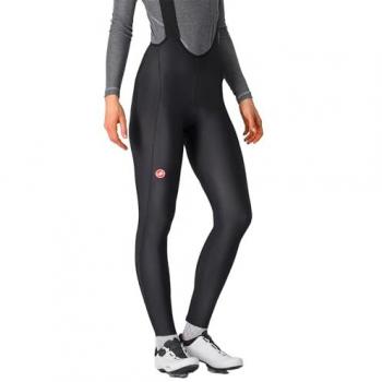 Culote Largo Castelli Espresso Negro Brillante Mujer - L