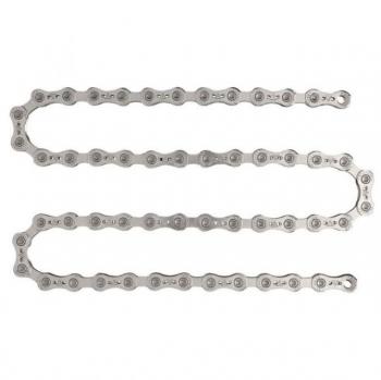Cadena Miche 1/2x3/32 116 eslabones para Shimano 11V plateada