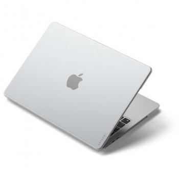 Satechi Eco Hardshell Case for MacBook Air 13 M2 - Clear Transparent Protective Cover