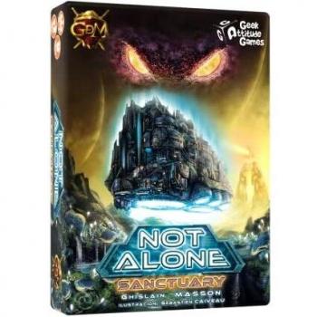 GDM Games- Not Alone: Sanctuary Juego de Cartas, Color Negro