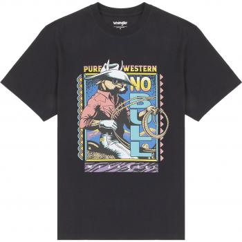 Camiseta de manga corta Wrangler Graphic con diseño gráfico, fabricada en algodón, corte clásico, disponible en varias tallas y colores