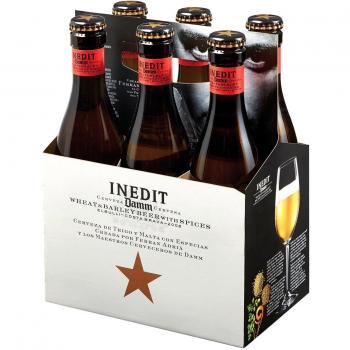 Damm Cerveza de Malta y Trigo Inedit, 6 uds