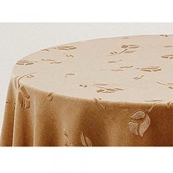 Falda para Mesa Camilla Modelo DELUXE 792, Color BEIGE 701, Medida Redonda 80/223cm Ø