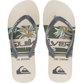 Quiksilver - Chanclas de hombre Java Art 40 Beige