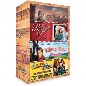Cheval n° 3 - Coffret 4 films : Fandango + Un Cheval sur le balcon + Whitney Brown + Rodéo et Juliette [DVD]