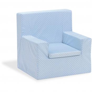 'Sillón de Interbaby, modelo base, diseñoFRIENDS, color azul