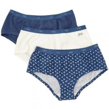 Dim 4C20 - Braguita de bikini para mujer, color azul marino / blanco, talla Small