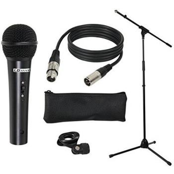 Ld systems LDMICSET1 - Microfono de mano con soporte.pinza y cable